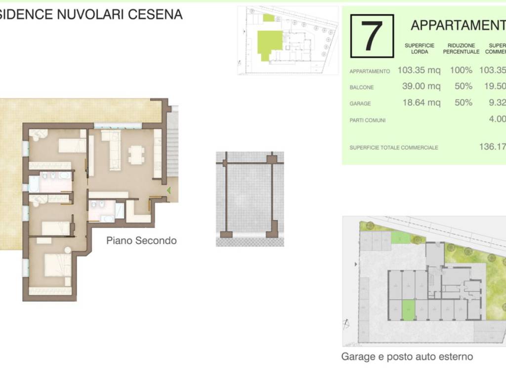 appartamento in vendita a Cesena in zona San Rocco