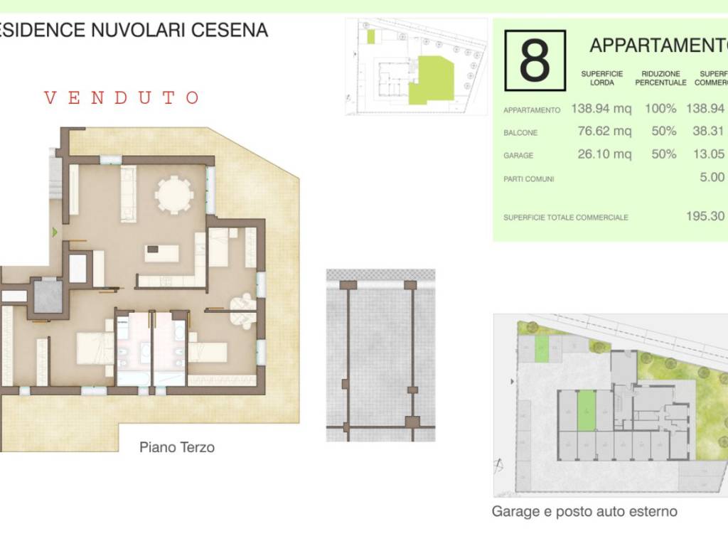 appartamento in vendita a Cesena in zona San Rocco