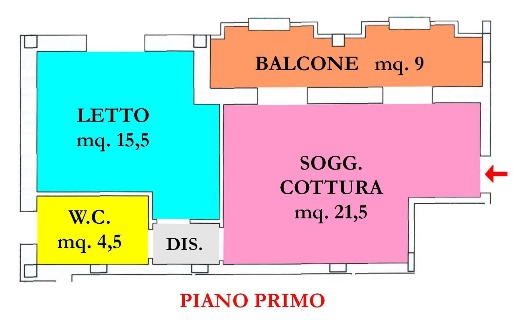 appartamento in vendita a Cesena