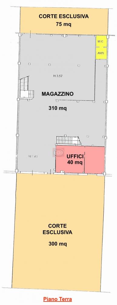 ufficio in vendita a Cesena in zona San Carlo