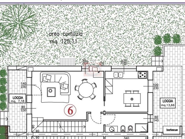 casa indipendente in vendita a Cesena in zona Fiorenzuola