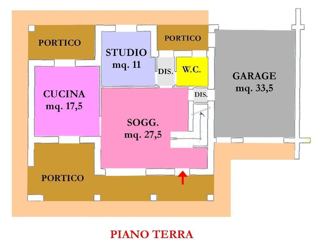 casa indipendente in vendita a Cesena in zona Calabrina
