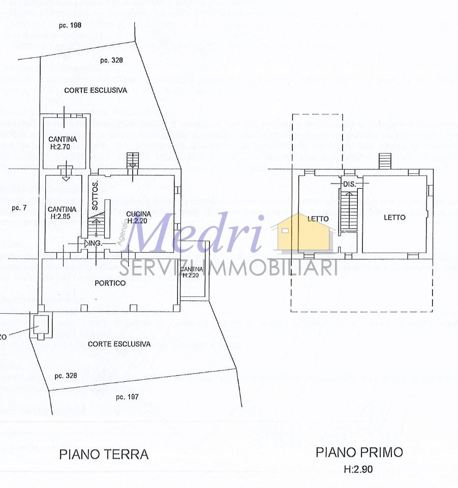 casale in vendita a Cesena in zona Roversano