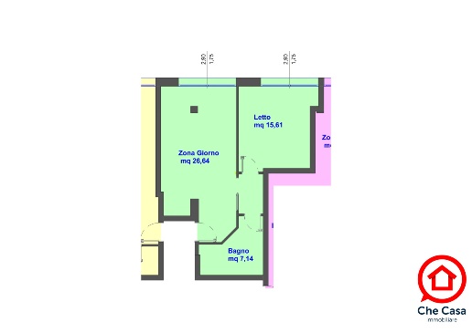 appartamento in vendita a Cesena in zona Centro Storico