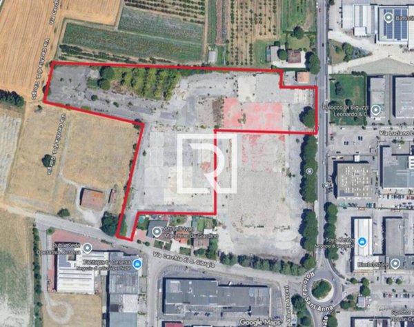 terreno edificabile in vendita a Cesena in zona Pioppa