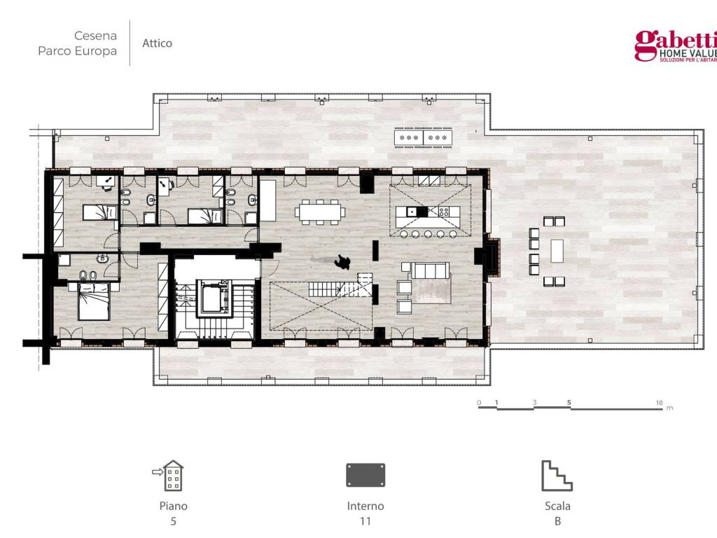 appartamento in vendita a Cesena in zona Centro Storico