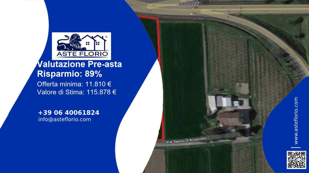 terreno agricolo in vendita a Cesena in zona Pievesestina