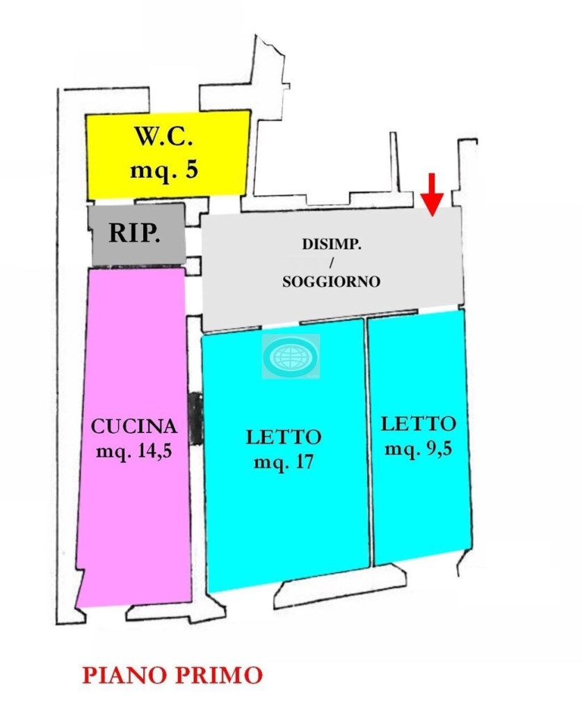 appartamento in vendita a Cesena in zona Centro Storico
