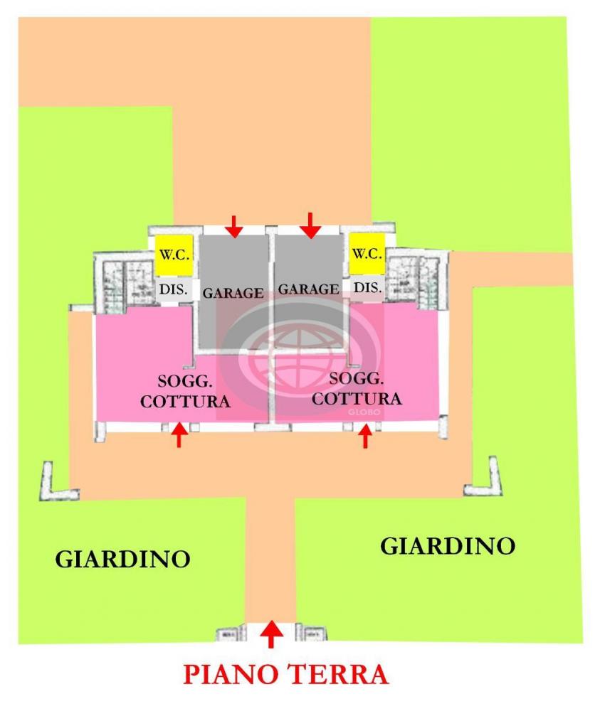 casa indipendente in vendita a Cesena in zona Fiorenzuola