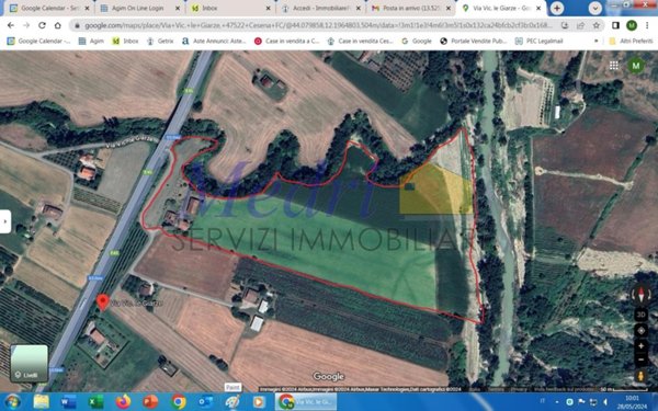 terreno agricolo in vendita a Cesena in zona San Carlo