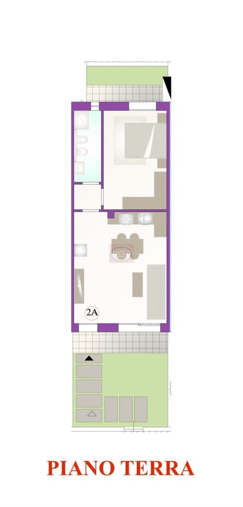 appartamento in vendita a Cesena in zona Marcorano