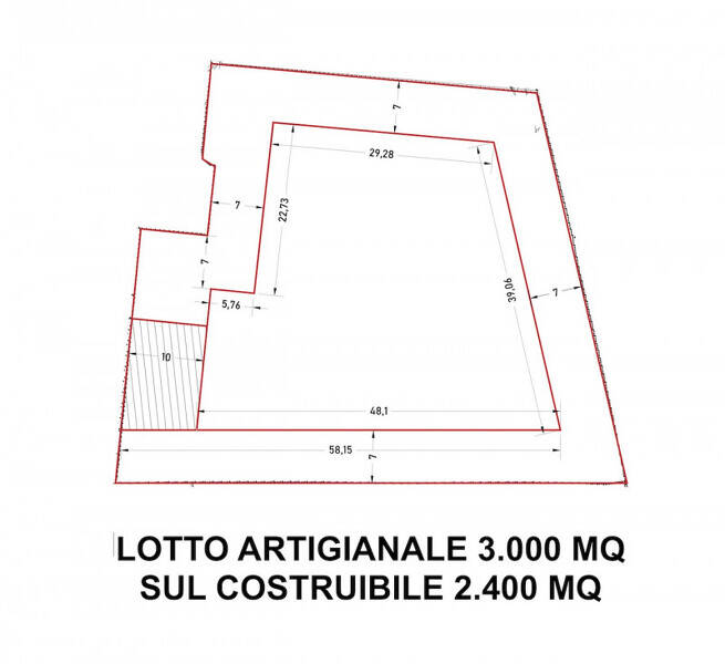 terreno edificabile in vendita a Cesena in zona Torre del Moro