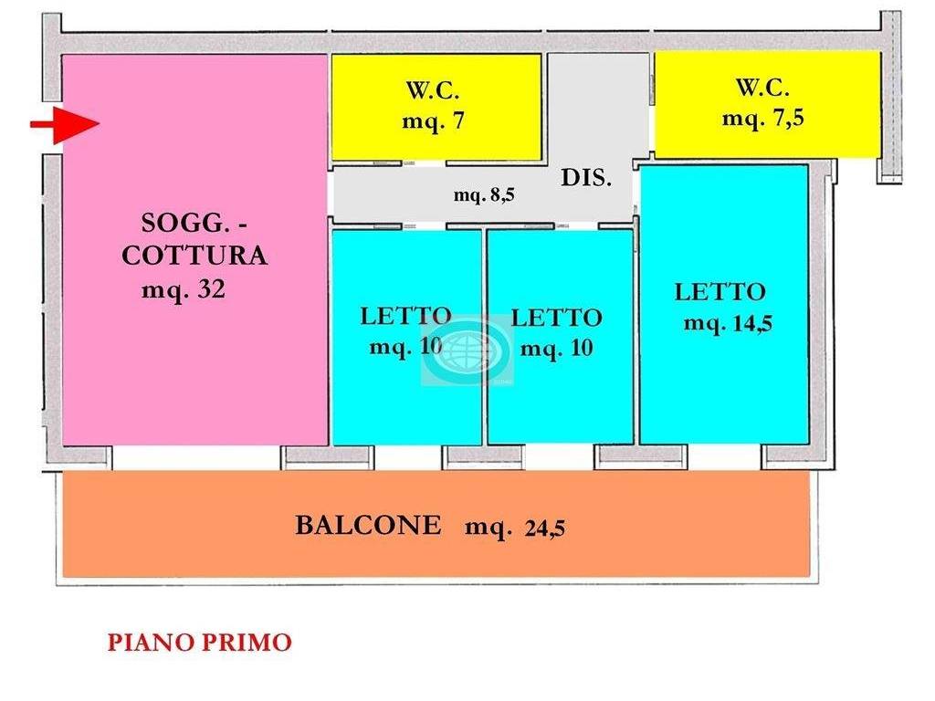 appartamento in vendita a Cesena in zona Torre del Moro