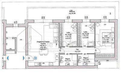 appartamento in vendita a Cesena in zona Torre del Moro