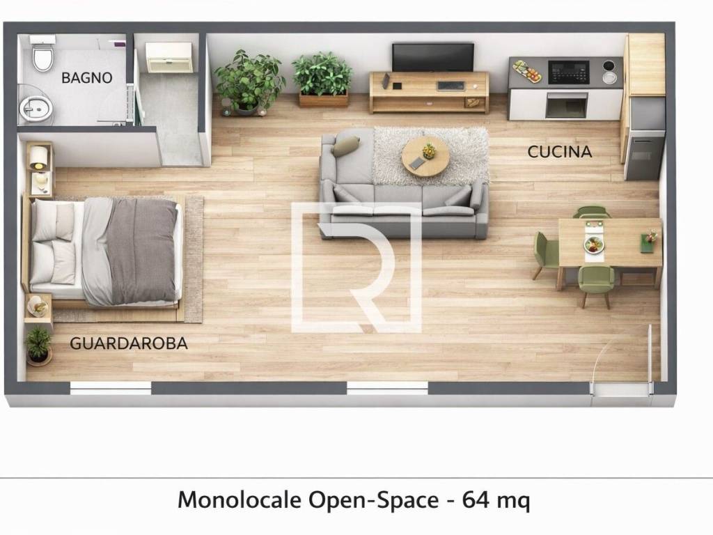 ufficio in vendita a Cesena in zona Centro Storico