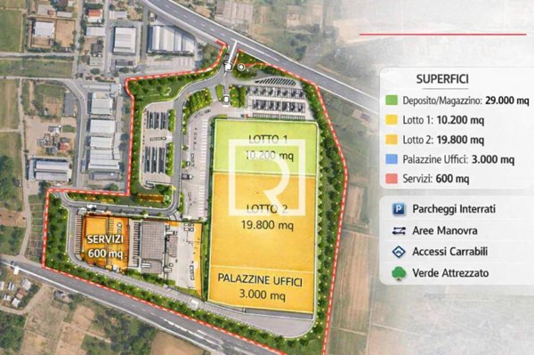 terreno edificabile in vendita a Cesena in zona Sant'Egidio