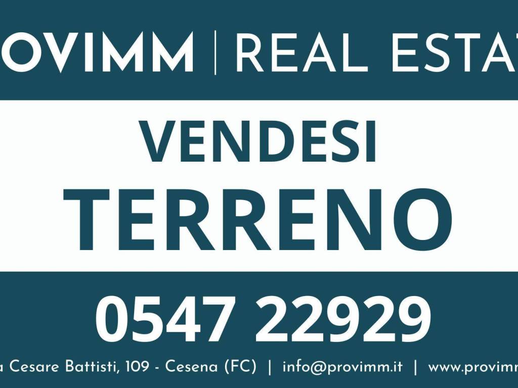 terreno agricolo in vendita a Cesena in zona Oltresavio