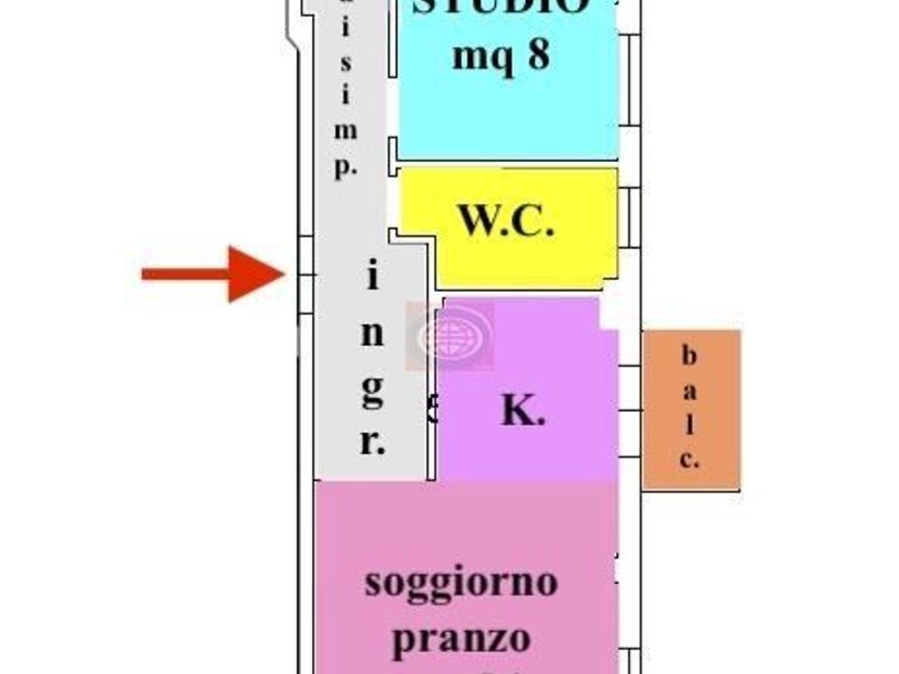 appartamento in vendita a Cesena in zona Centro Storico
