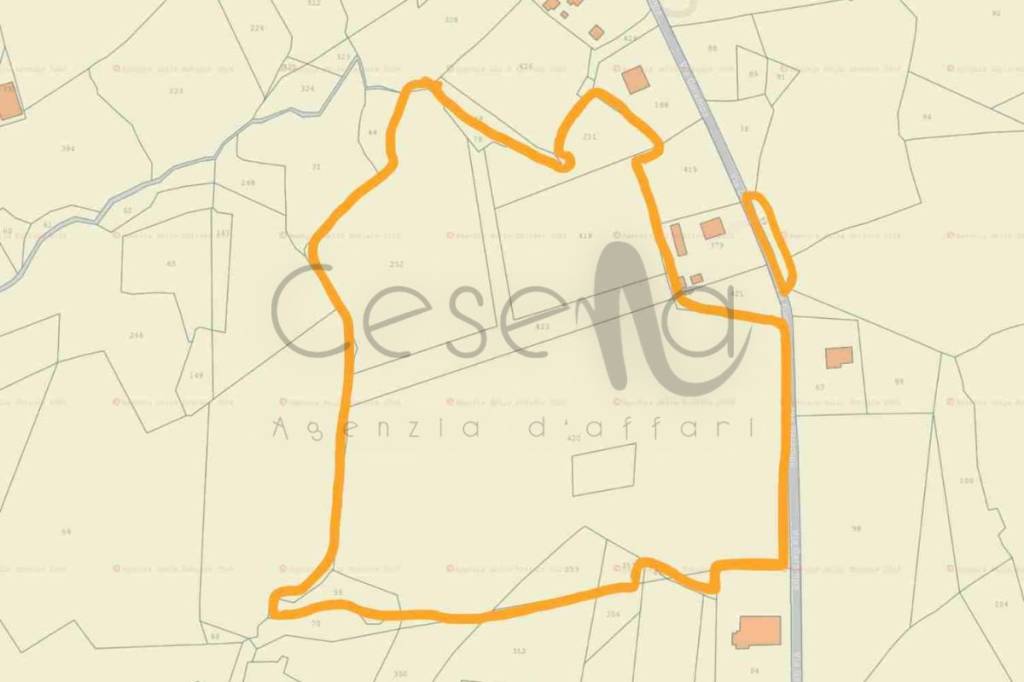 terreno agricolo in vendita a Cesena in zona Montereale