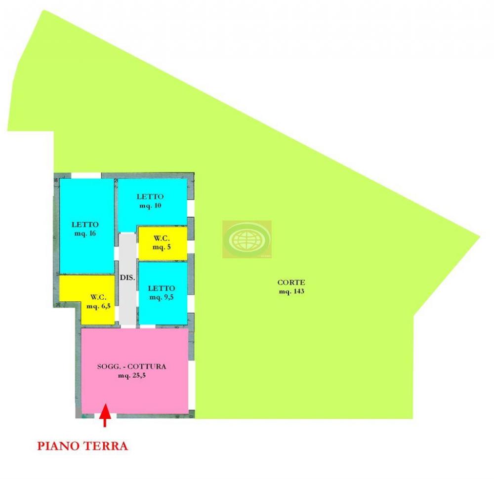 appartamento in vendita a Cesena in zona Ponte Pietra