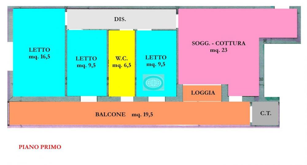appartamento in vendita a Cesena in zona Ponte Pietra