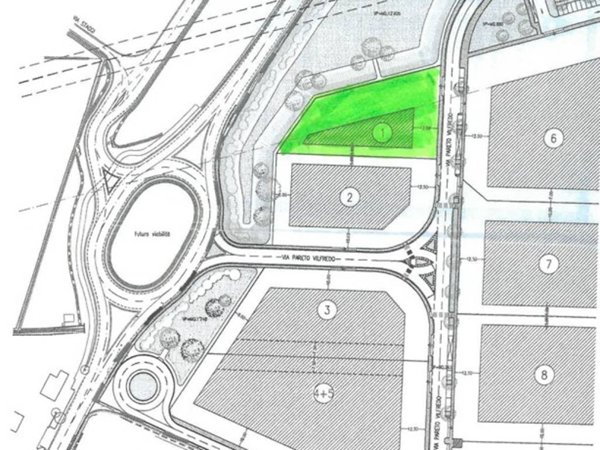 terreno edificabile in vendita a Cesena in zona Macerone