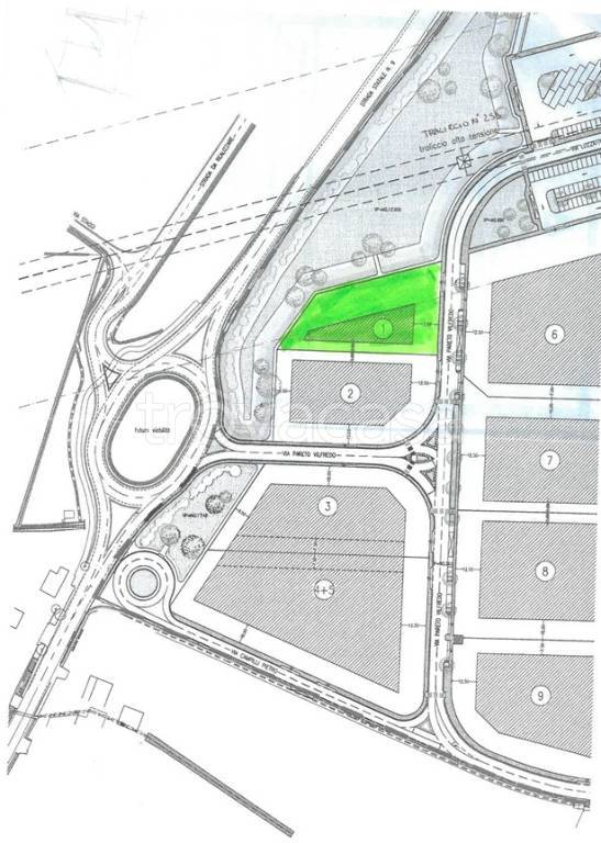 terreno edificabile in vendita a Cesena in zona Ponte Pietra