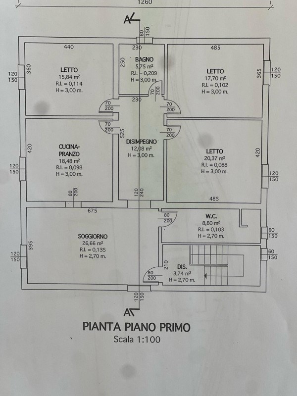 appartamento in vendita a Cesena in zona Ponte Pietra