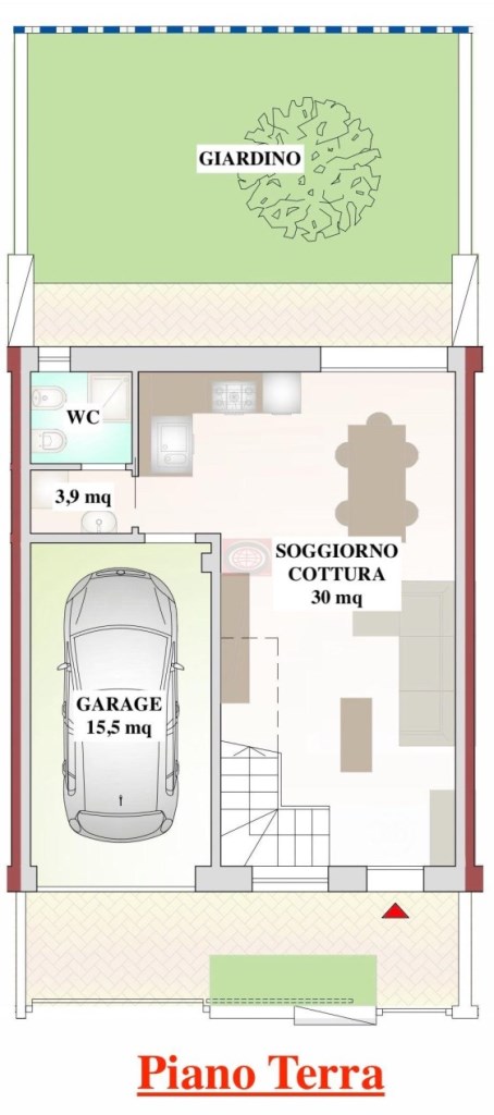 casa indipendente in vendita a Cesena in zona Marcorano