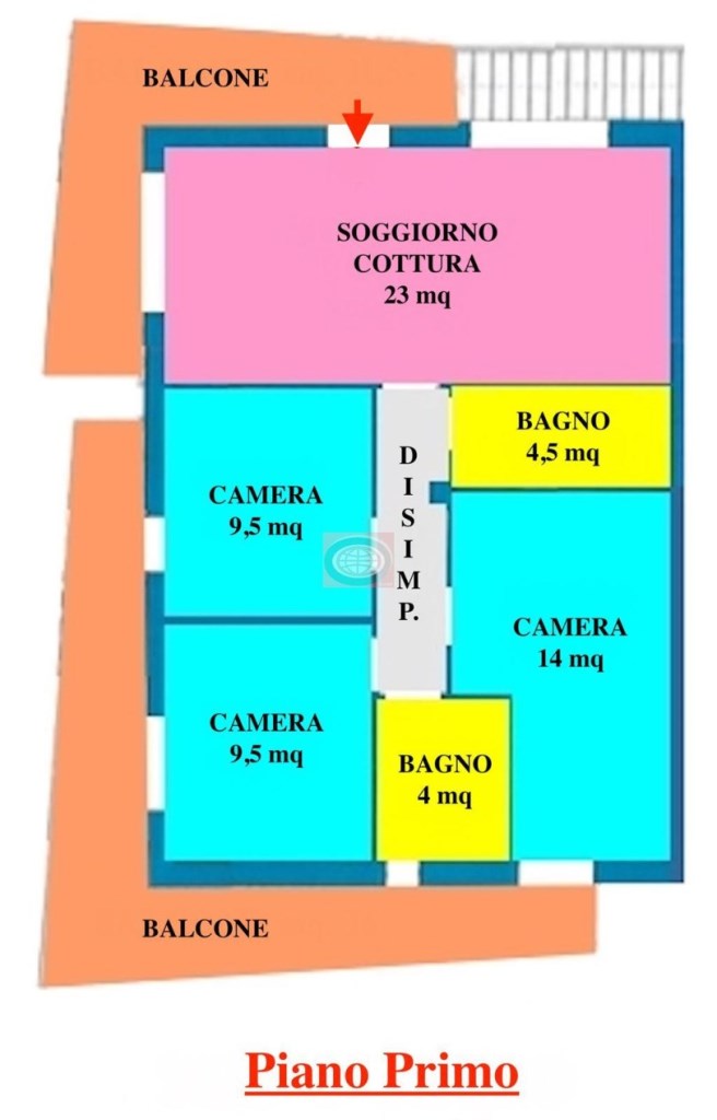 appartamento in vendita a Cesena in zona Marcorano