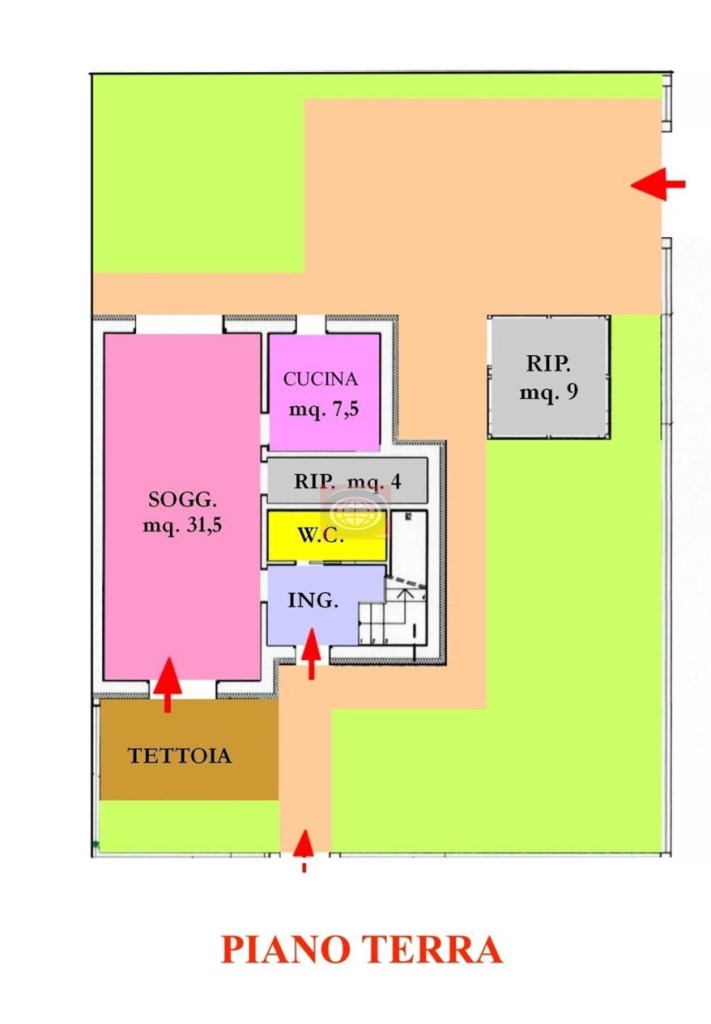casa indipendente in vendita a Cesena in zona Sant'Egidio