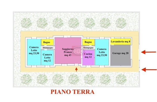 casa indipendente in vendita a Cesena in zona Villa Chiaviche