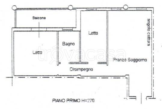 appartamento in vendita a Cesena in zona Borello