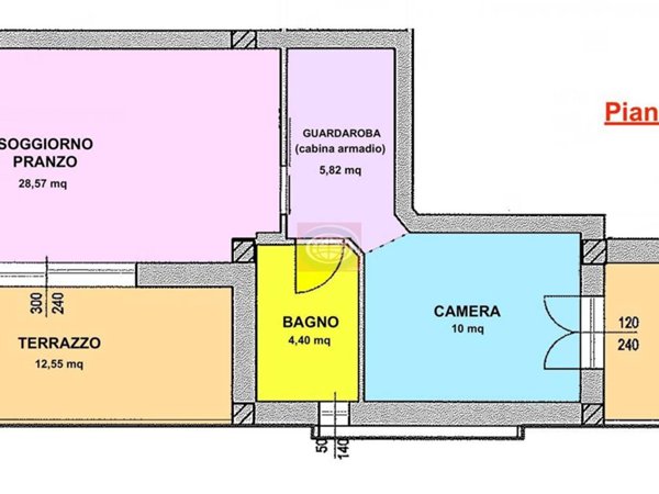 appartamento in vendita a Cesena in zona Vigne