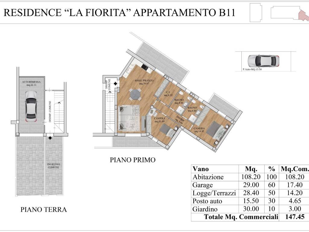appartamento in vendita a Cesena