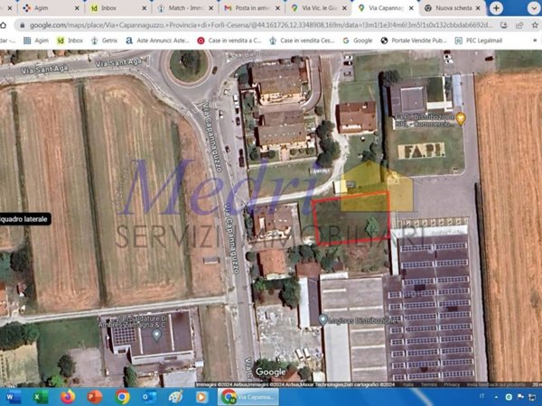 terreno edificabile in vendita a Cesenatico in zona Bagnarola