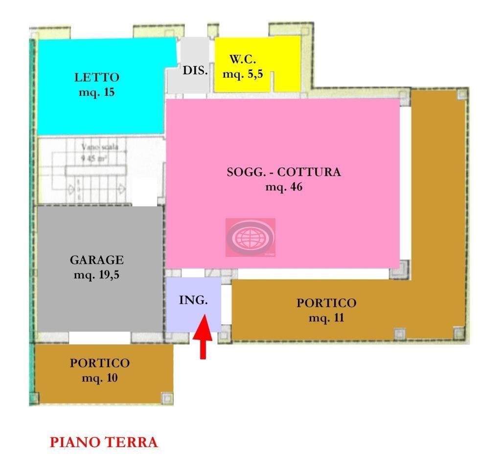 casa indipendente in vendita a Cesenatico in zona Bagnarola