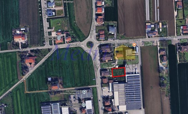 terreno edificabile in vendita a Cesenatico in zona Capannaguzzo