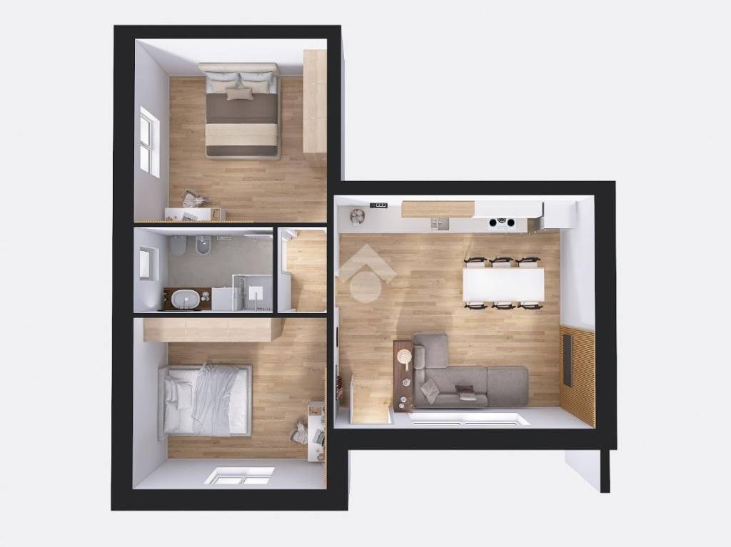 appartamento in vendita a Cesenatico in zona Villamarina