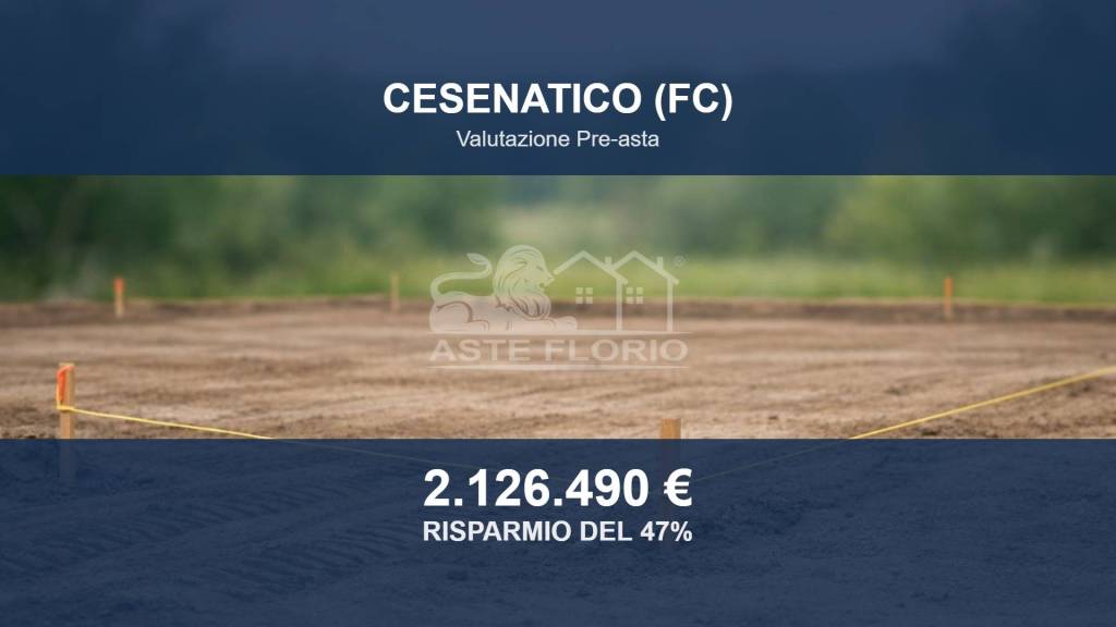 terreno edificabile in vendita a Cesenatico in zona Valverde