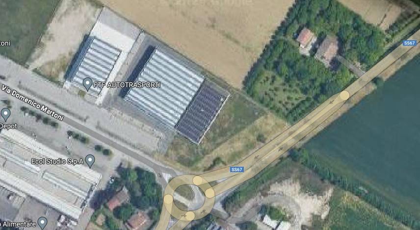 terreno edificabile in vendita a Forlì in zona San Giorgio