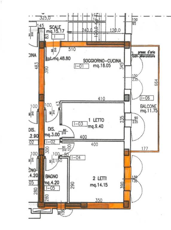 appartamento in vendita a Forlì in zona San Benedetto