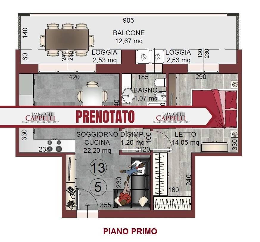 appartamento in vendita a Forlì