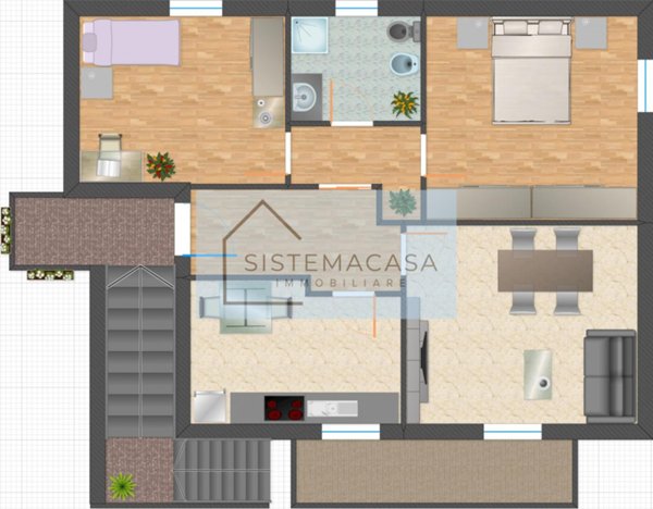 casa indipendente in vendita a Forlì in zona Centro Storico
