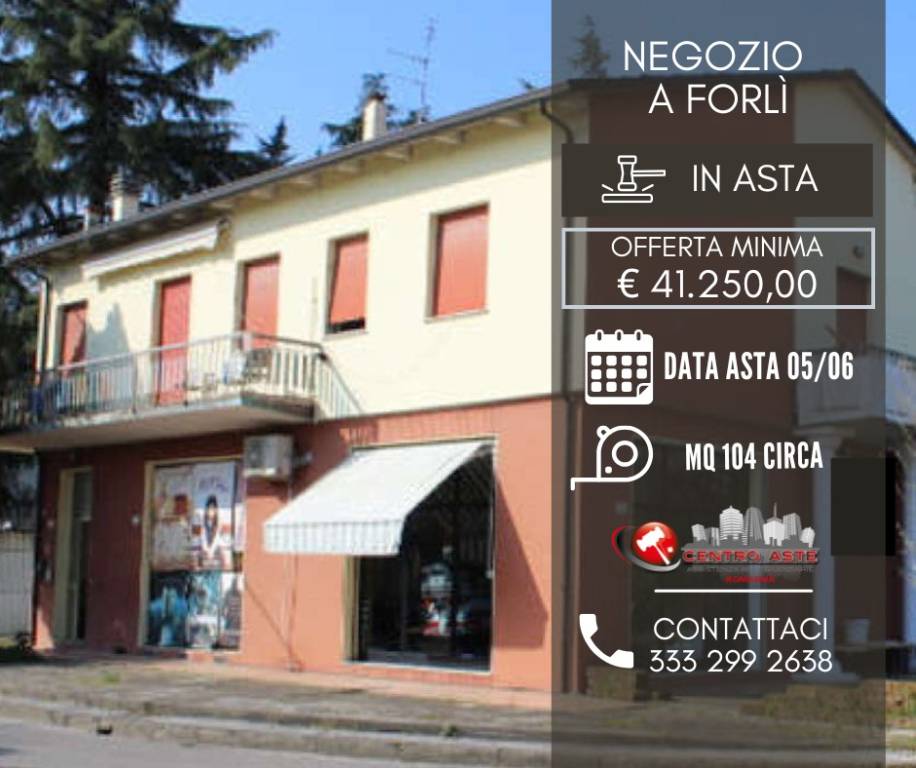 negozio in vendita a Forlì in zona Cà Ossi