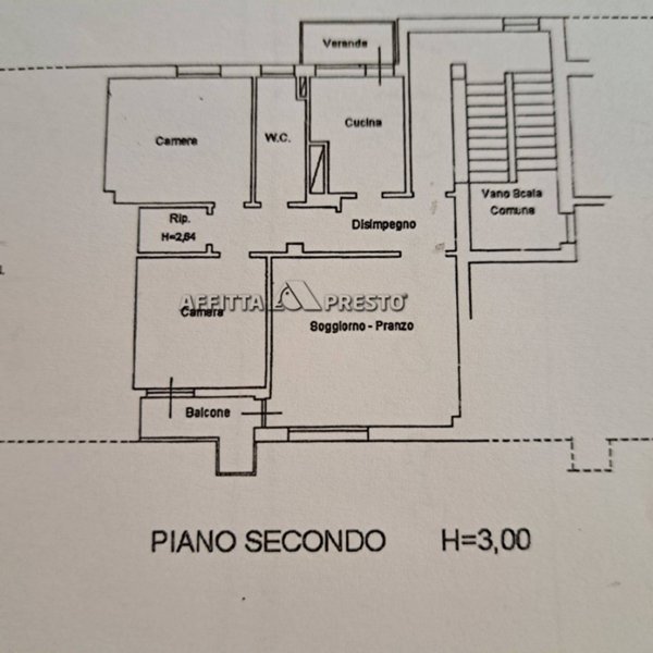 appartamento in vendita a Forlì in zona Cava