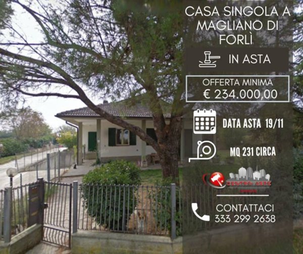 casa indipendente in vendita a Forlì in zona Grisignano