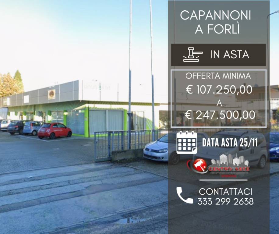 locale commerciale in vendita a Forlì in zona Cava