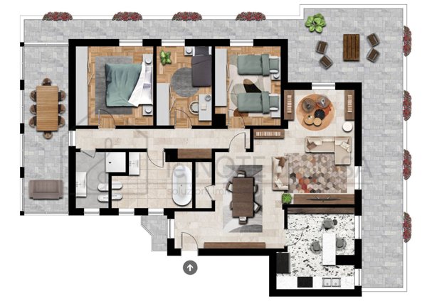 appartamento in vendita a Forlì in zona Musicisti / Grandi Italiani