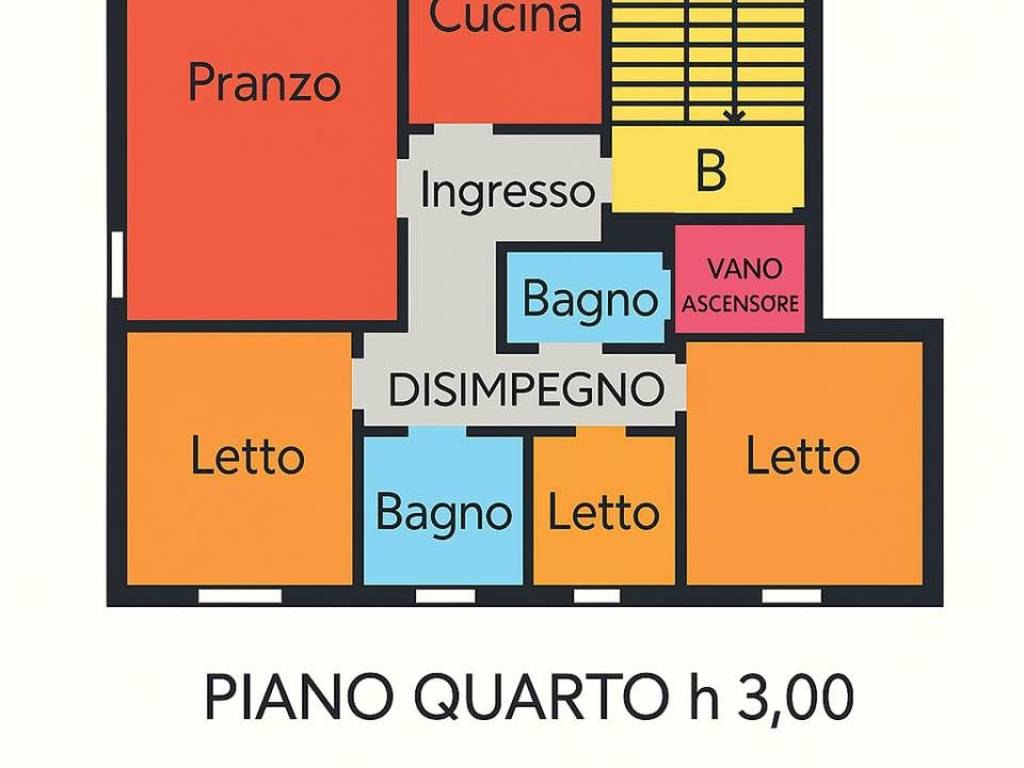 appartamento in vendita a Forlì in zona Cà Ossi